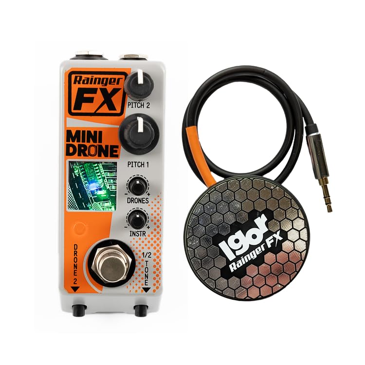 Amazon.com: Rainger FX Minidrone Guitar Effects Pedal : Musical